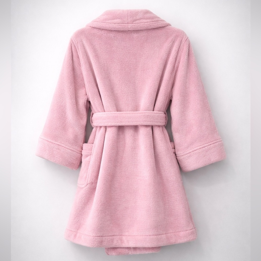 Polo by Ralph Lauren Soft Pink Robe - Picture 2 of 7